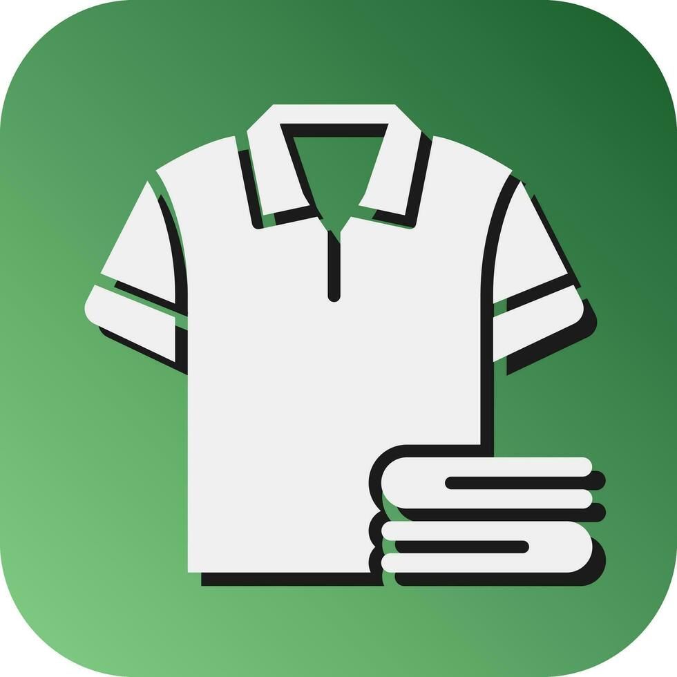 Clothes Vector Glyph Gradient Background Icon For Personal And Commercial Use.