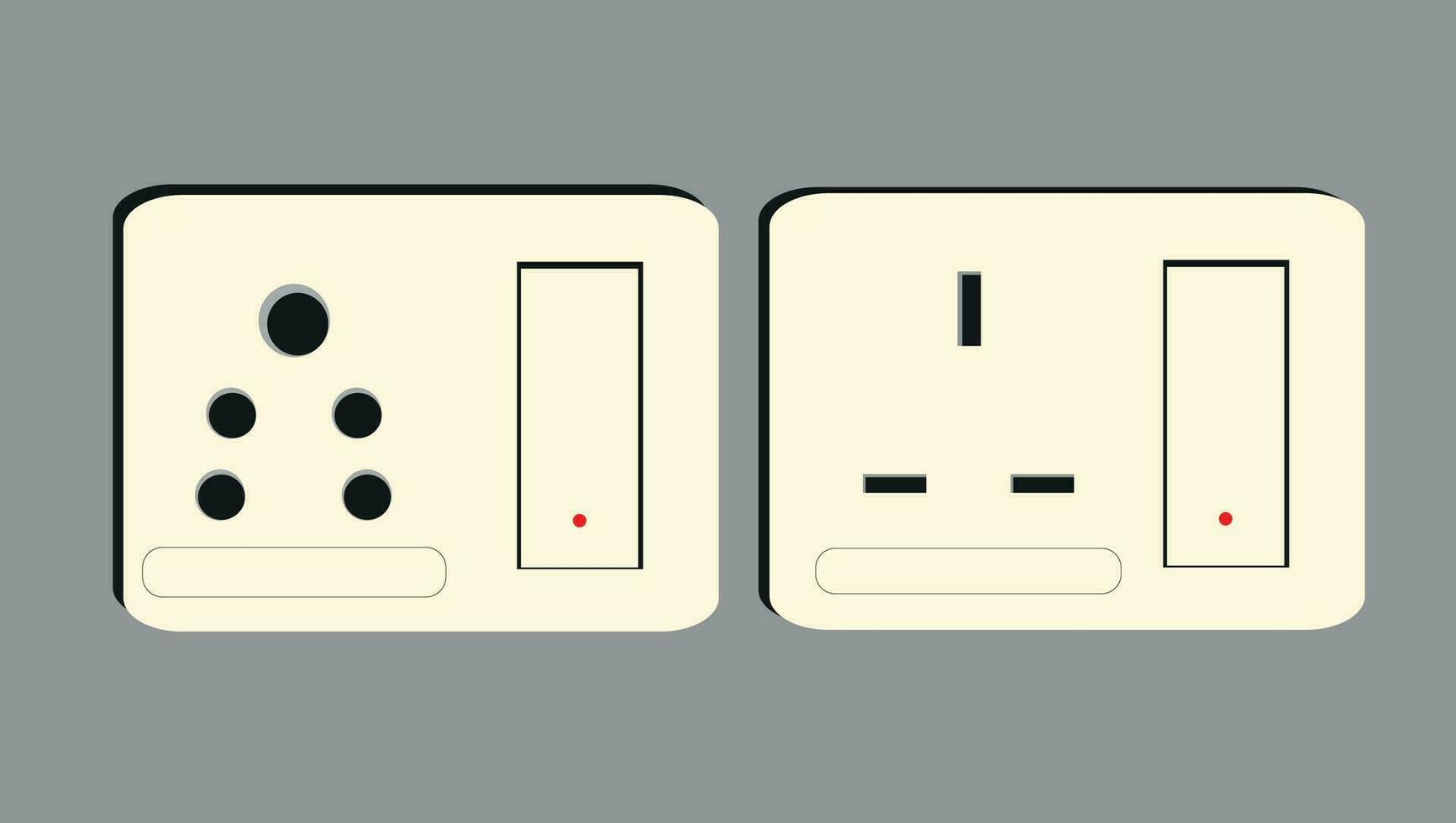 Switch box vector