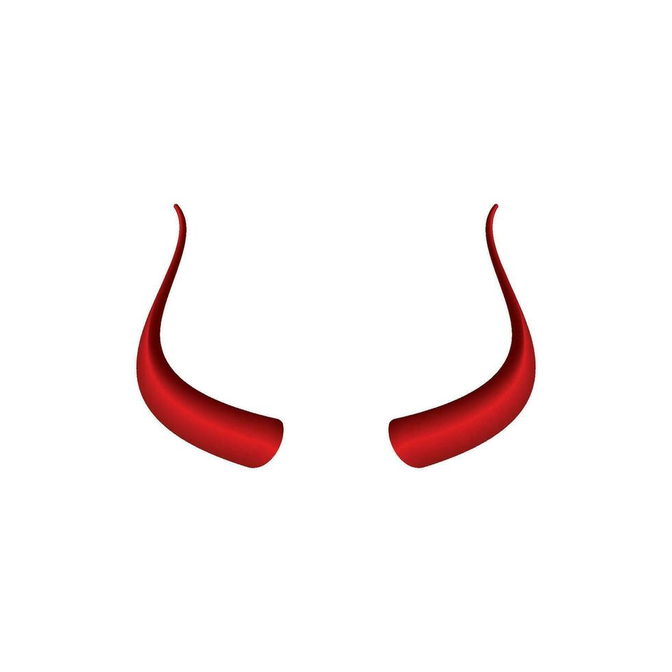 Devil horn Vector icon design