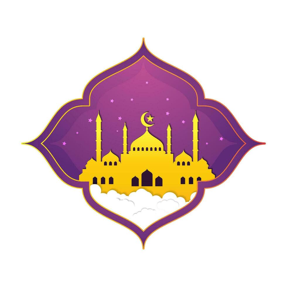 Moslem icon vector Illustration
