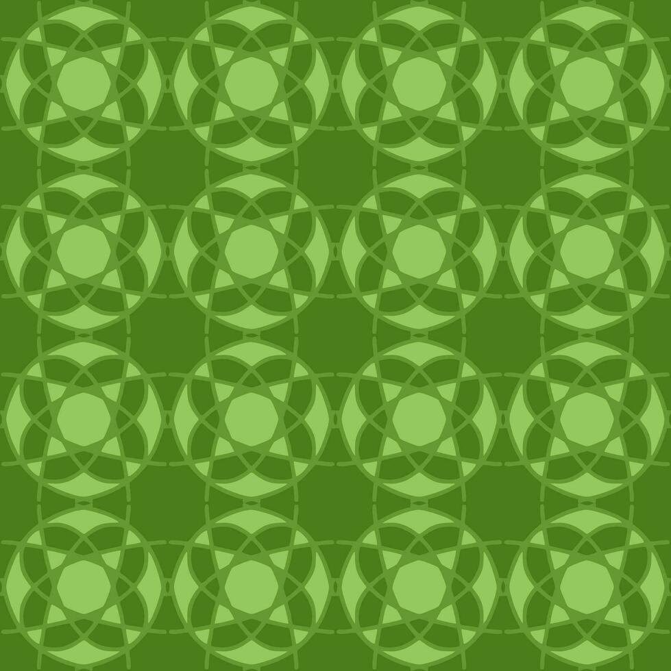 verde aceituna color Clásico floral interior mandala sin costura plano diseño antecedentes vector