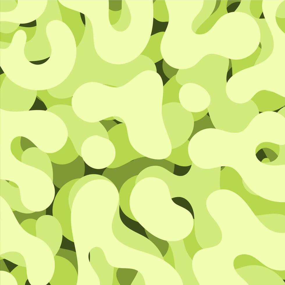yellow green color fluid art abstract background concept design vector illustration