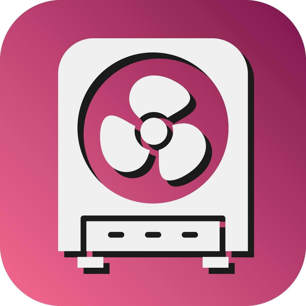 Evaporative Vector Glyph Gradient Background Icon For Personal And Commercial Use.