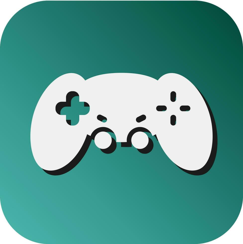 Controller Vector Glyph Gradient Background Icon For Personal And Commercial Use.
