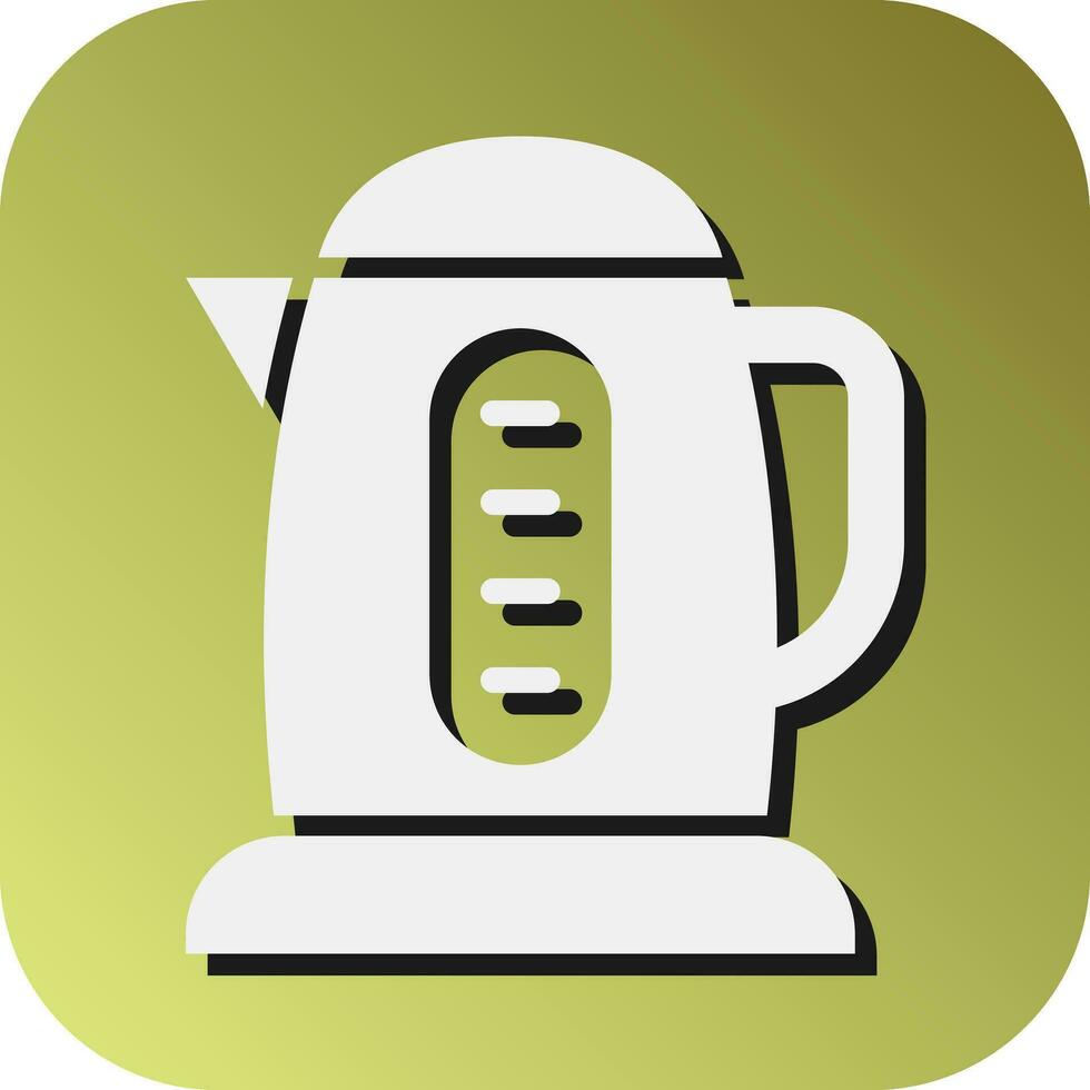 Kettle Vector Glyph Gradient Background Icon For Personal And Commercial Use.