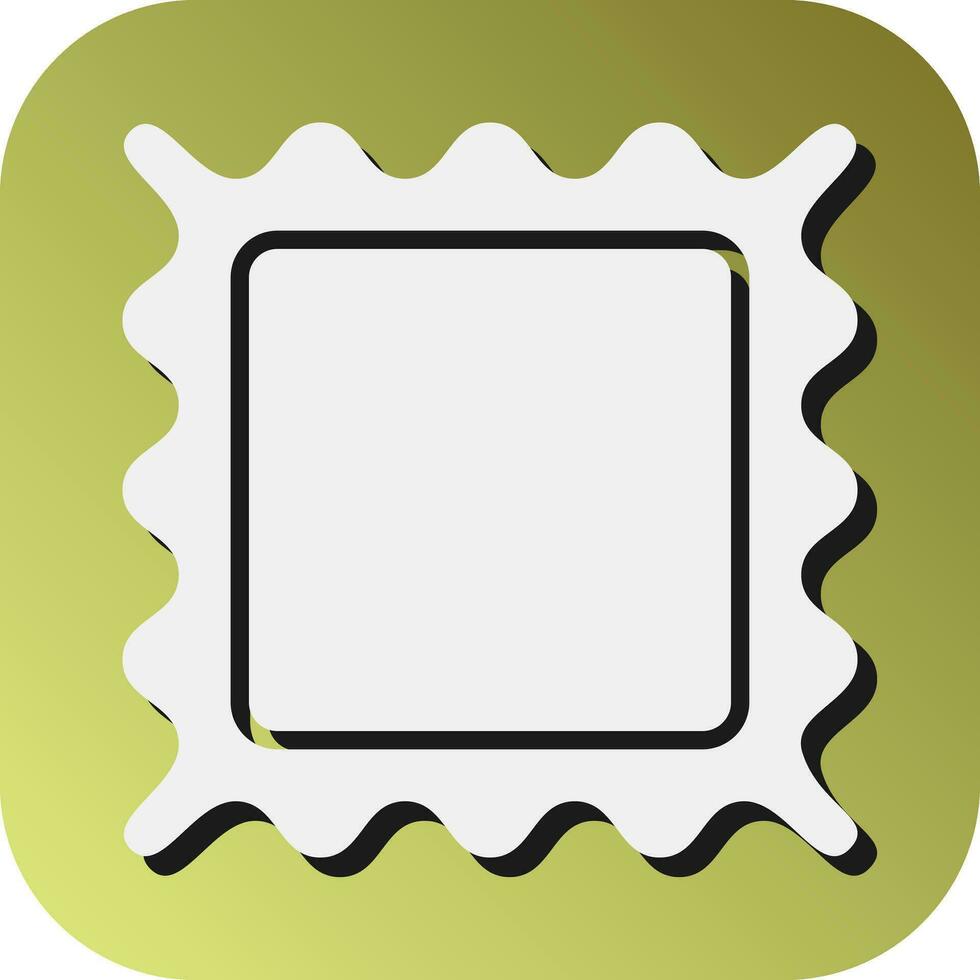 imagen marco vector glifo degradado antecedentes icono para personal y comercial usar.