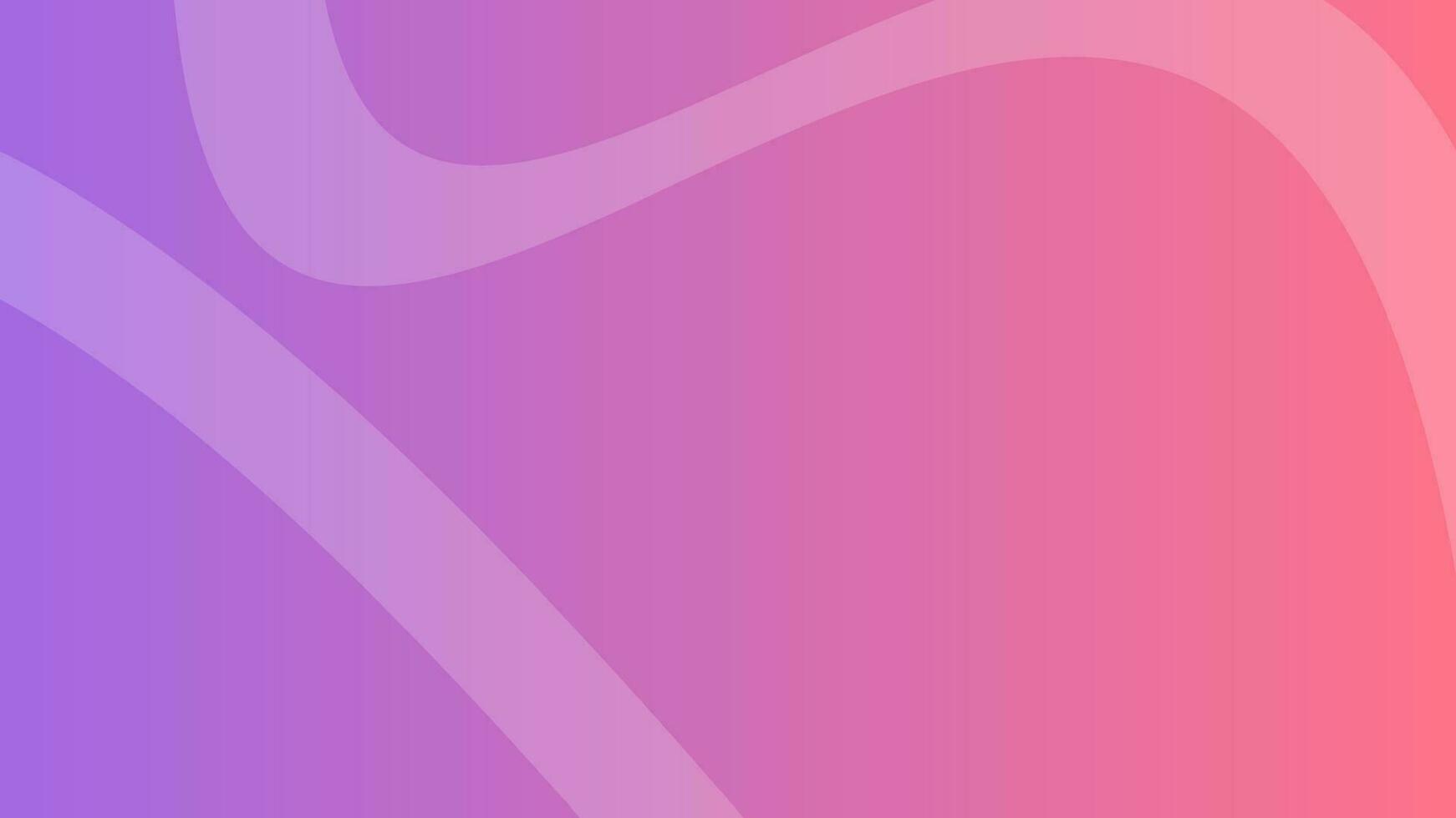 Modern colorful gradient background with wave lines vector