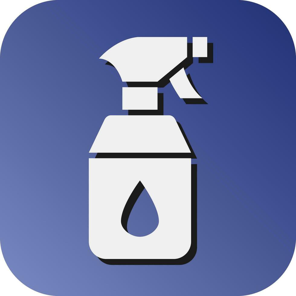 Spray Vector Glyph Gradient Background Icon For Personal And Commercial Use.