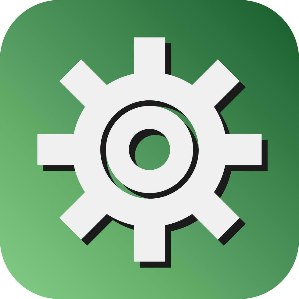 Settings Vector Glyph Gradient Background Icon For Personal And Commercial Use.