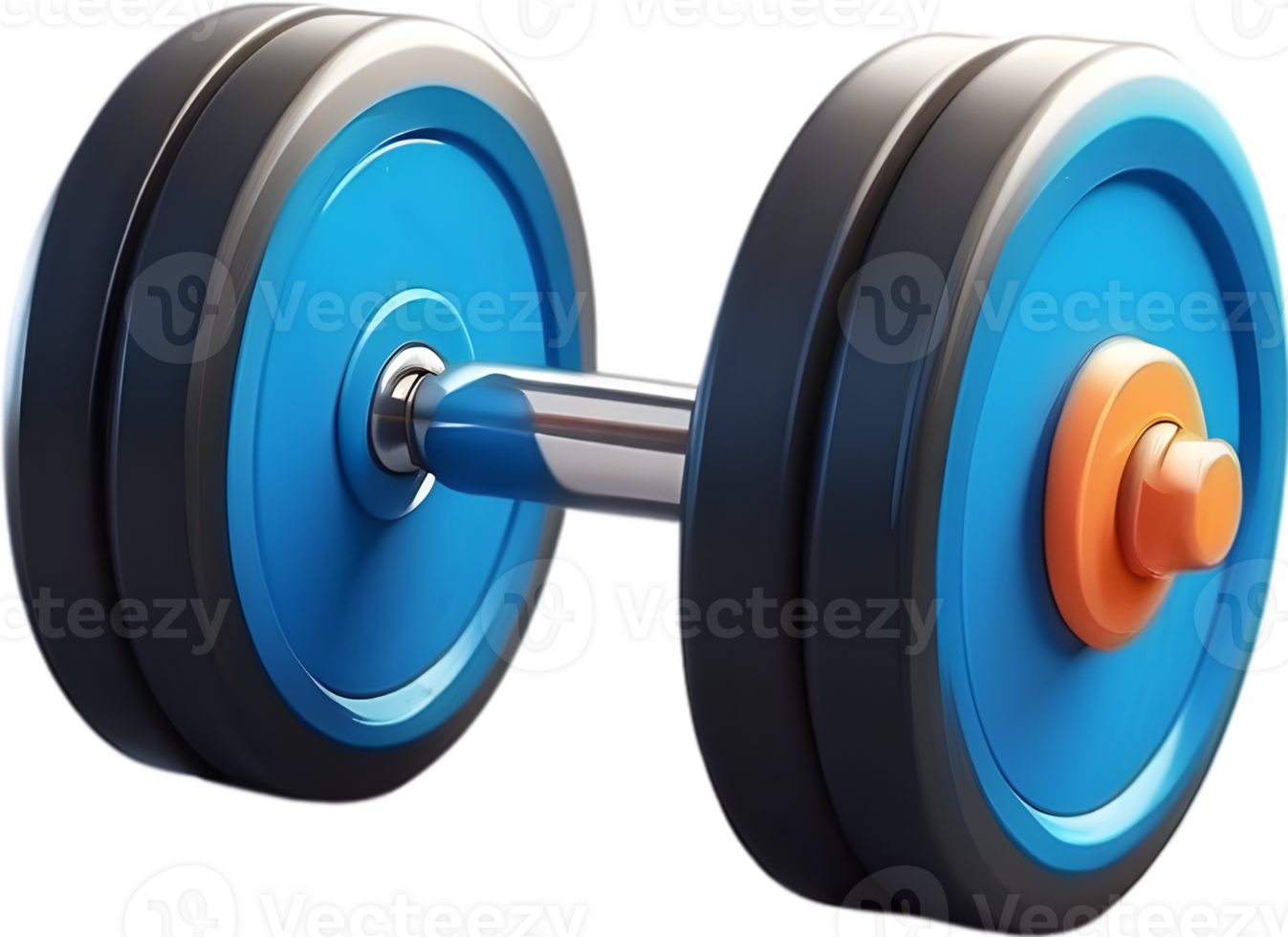 AI generated dumbbells  png