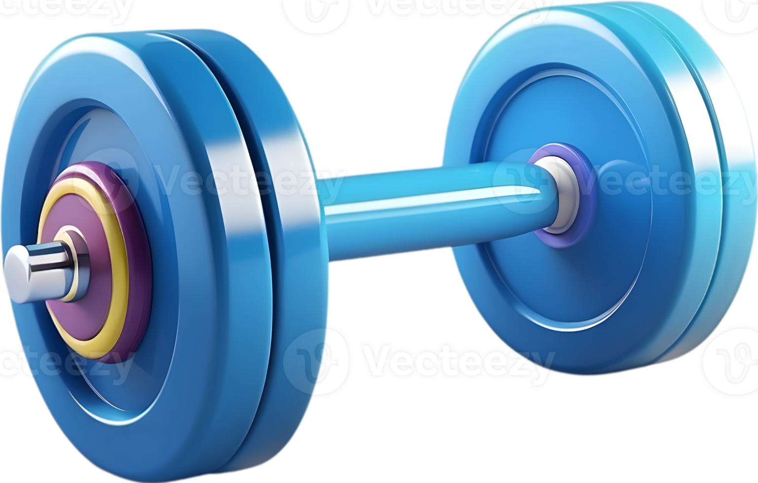 AI generated dumbbells  png