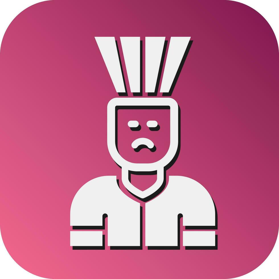 Open Mind Vector Glyph Gradient Background Icon For Personal And Commercial Use.