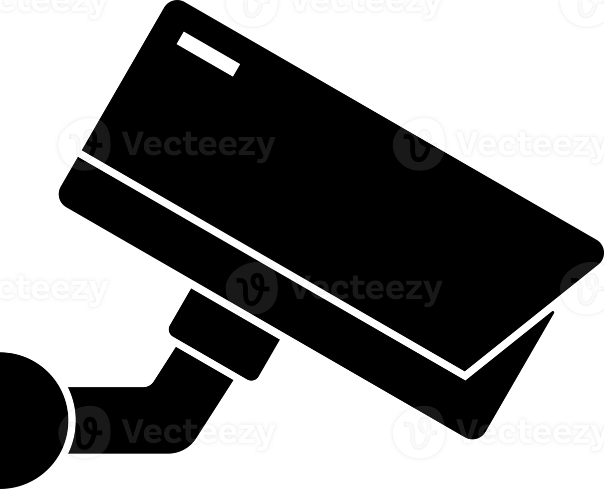 Security camera icon for graphic design, logo, web site, social media, mobile app, ui png