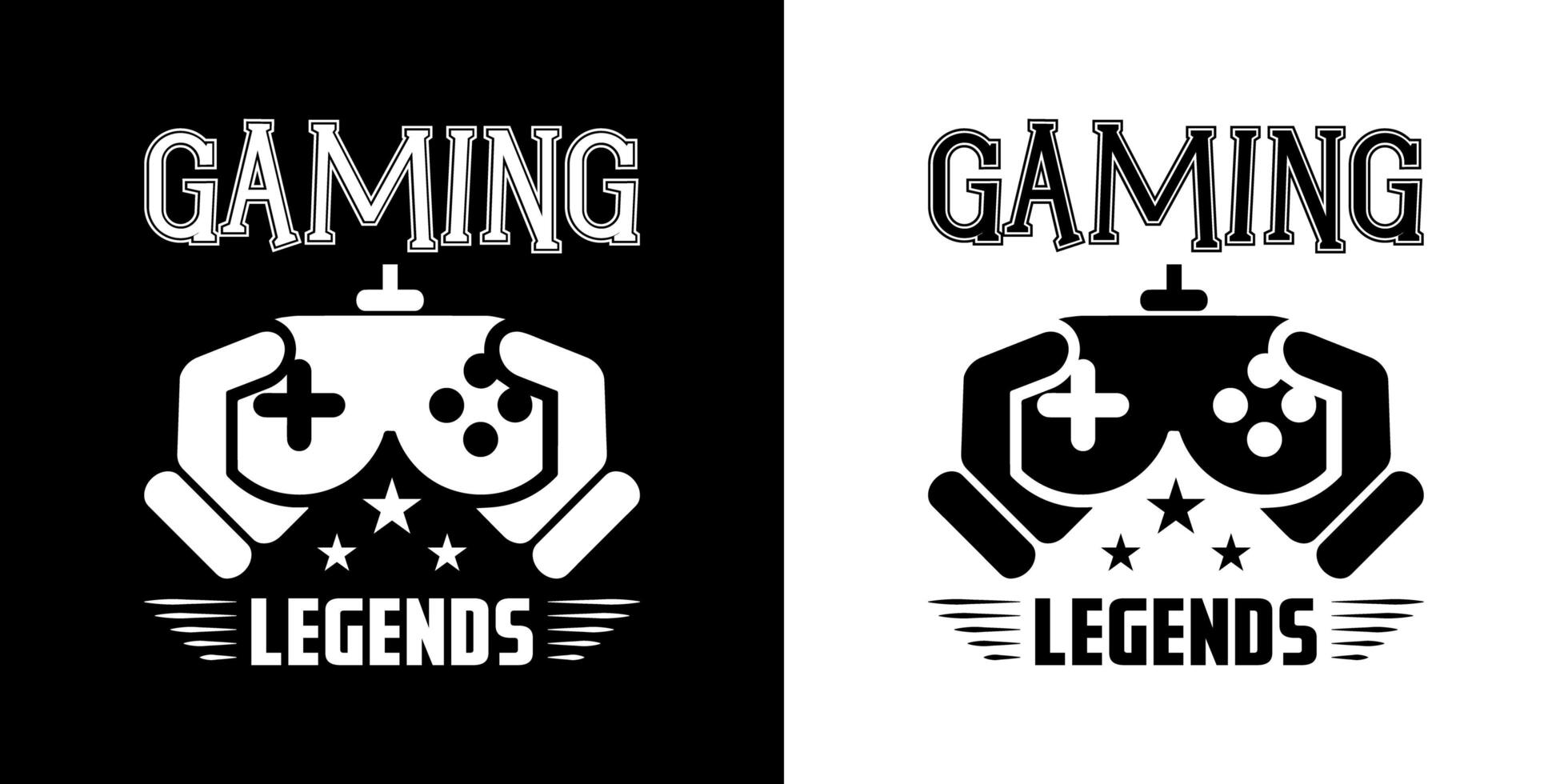 Stylish gaming t shirt and apparel trendy typography t shirt design for game lover. photo