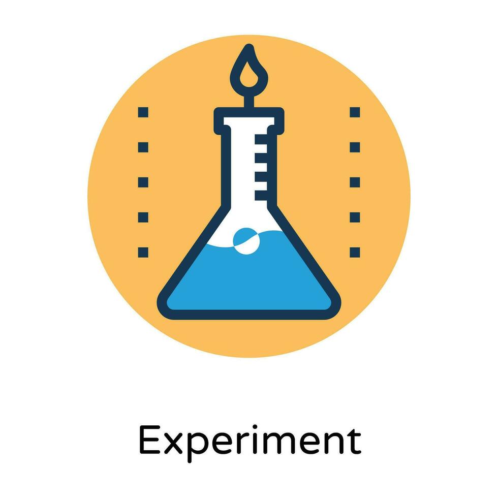 de moda erlenmeyer lámpara vector