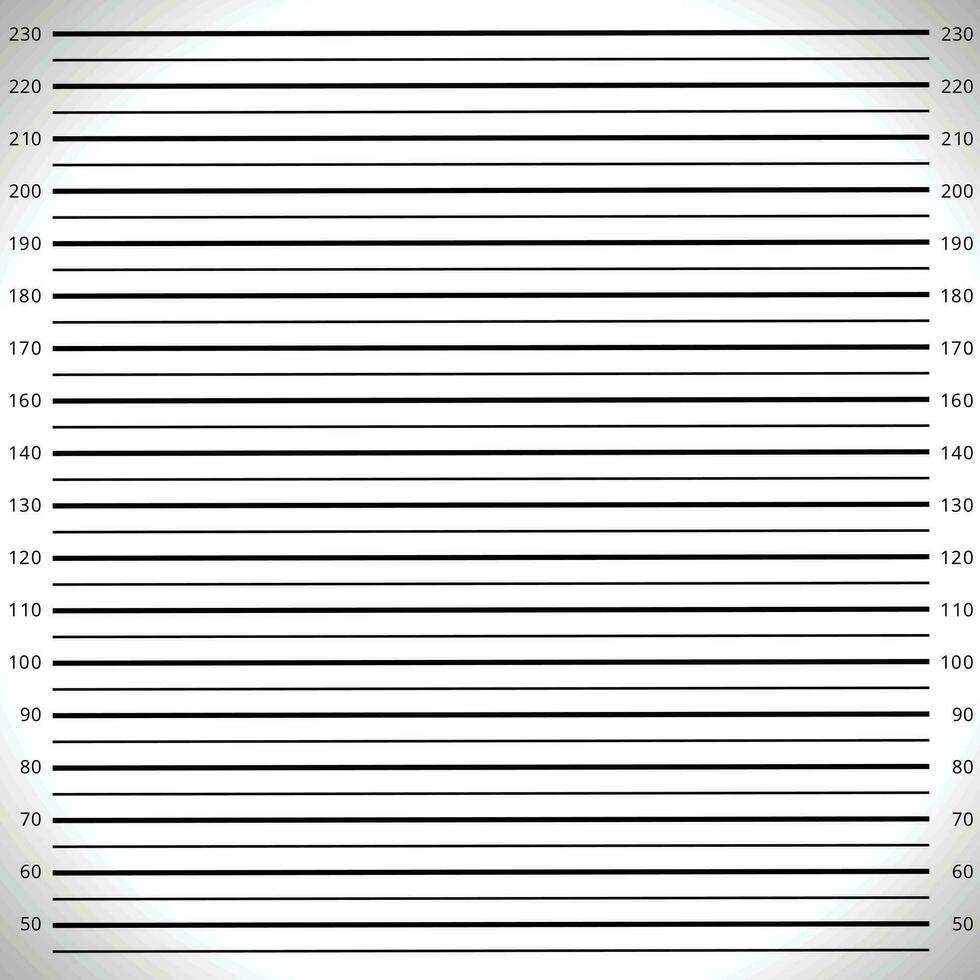 black white Police lineup mugshot vector