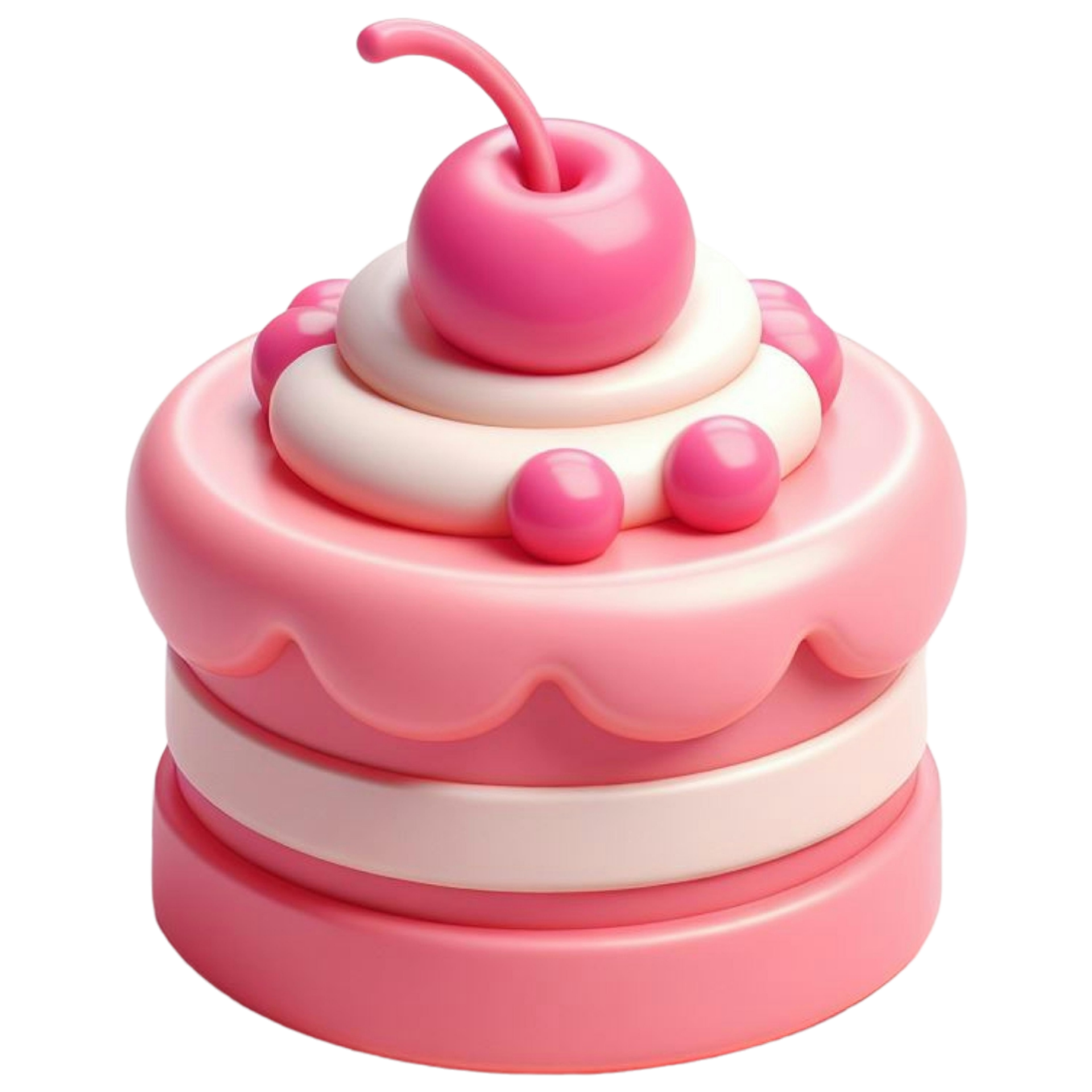 Beautiful Valentine's Day cake 35753850 PNG