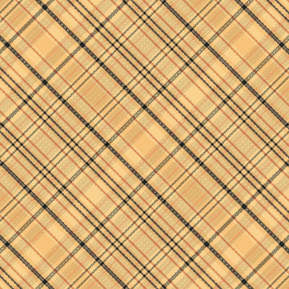 Tartan plaid pattern with texture and summer color. vector