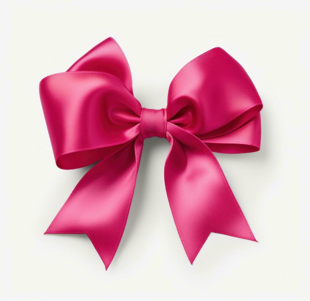 AI generated gifts birthday bows, ribbon color photo