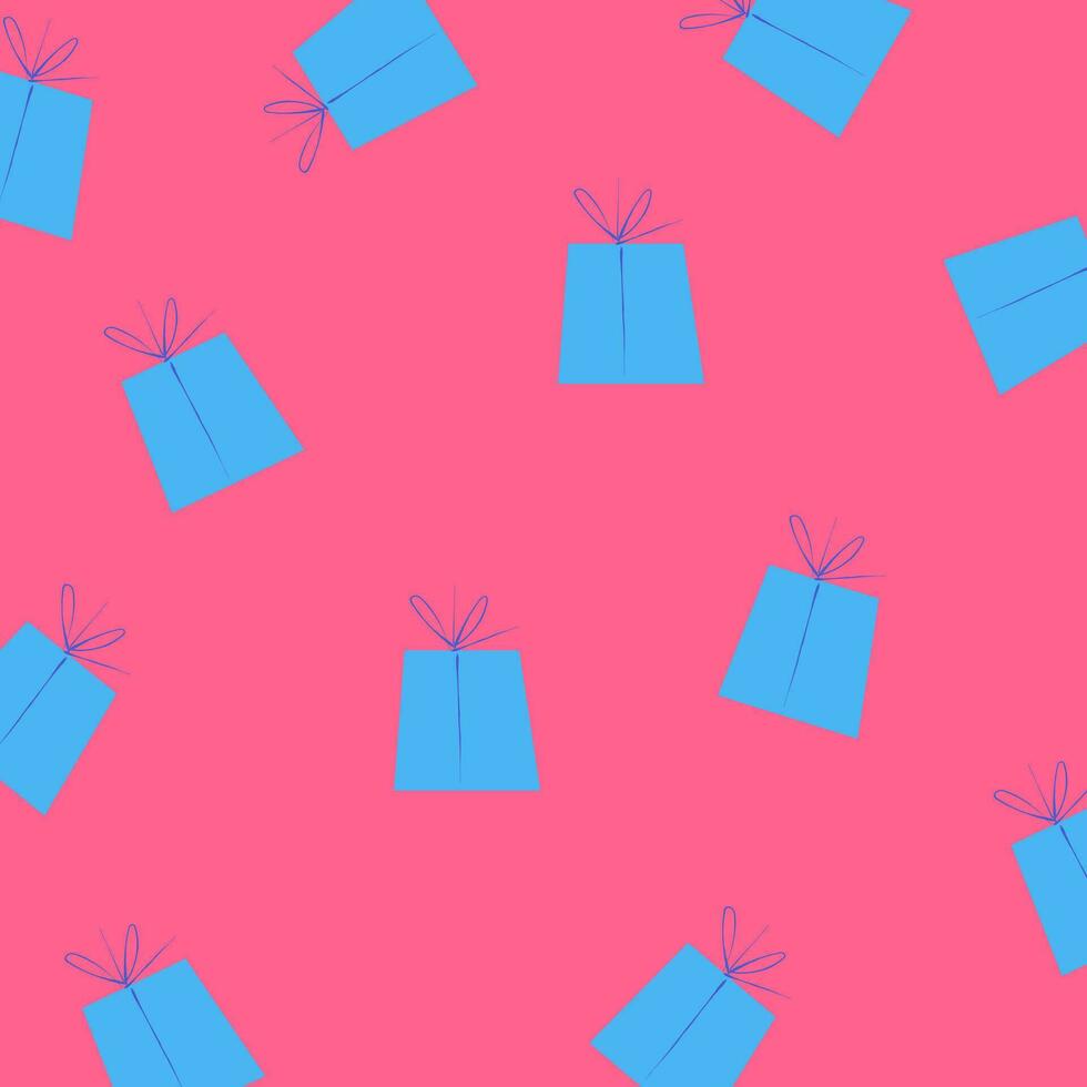 Gift box pattern 35758628 Vector Art at Vecteezy