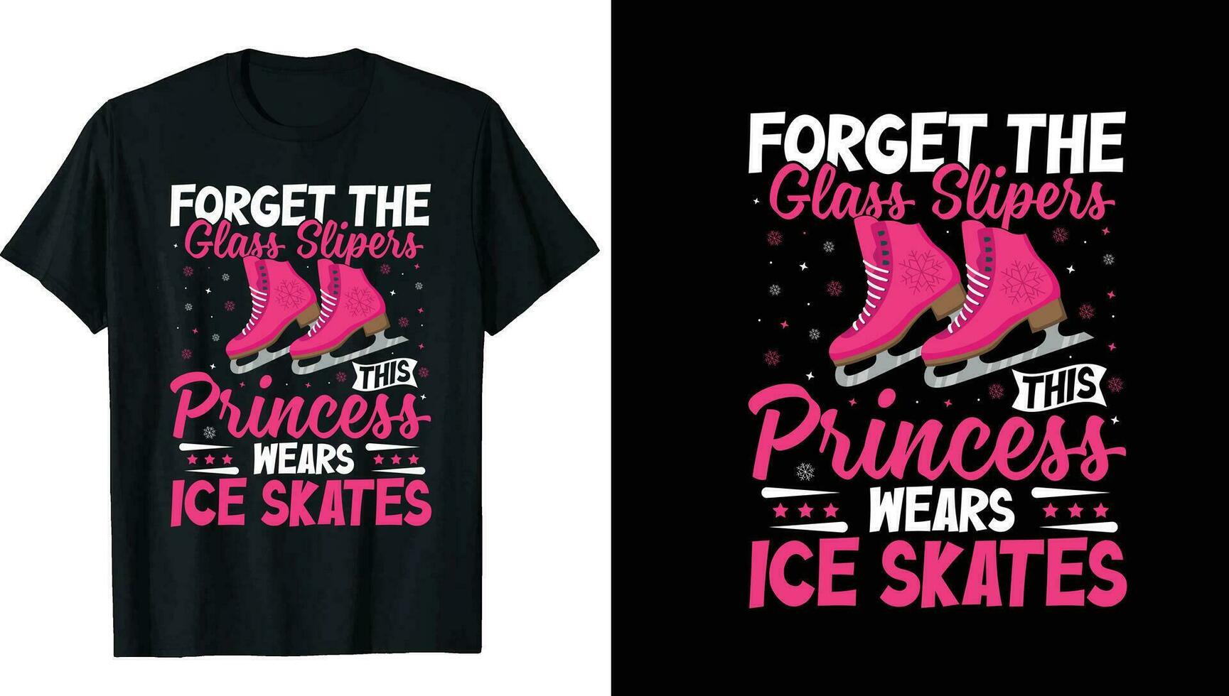 rodillo derby hielo Patinaje camiseta diseño, hielo invierno Deportes patines camiseta diseño vector