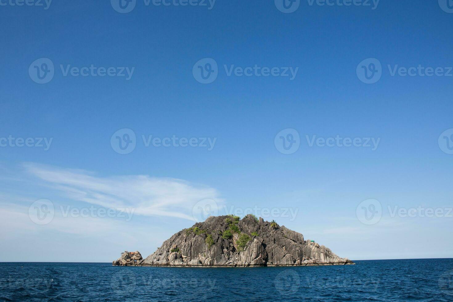 Tropical island in southern of thailand. photo