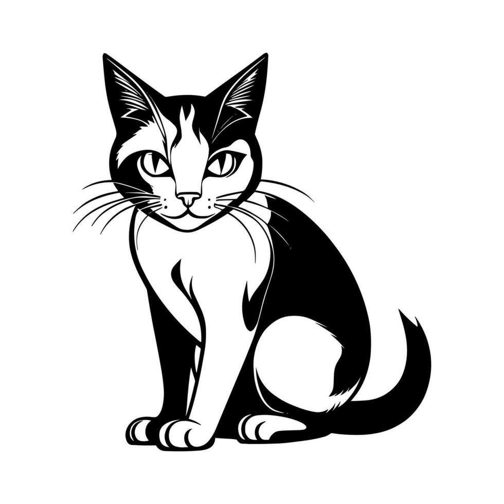 linda gato vector, dibujos animados gato, o gatito caracteres diseño recopilación. vector