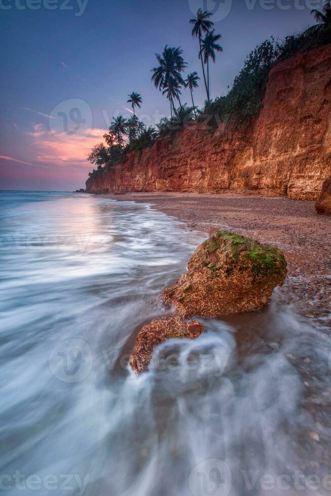 rojo acantilado, explosión safano No yo, prachuap khiri kan, Tailandia foto