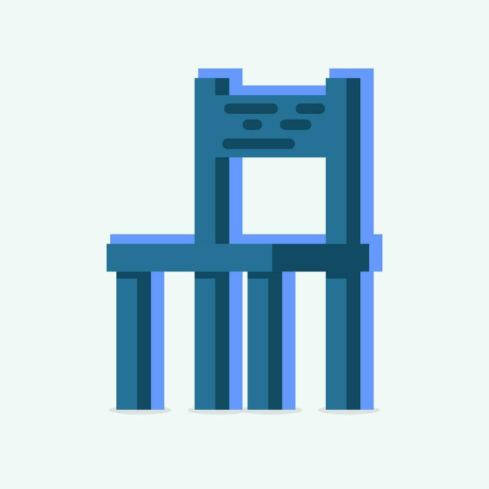 Traditional feel chair vector design