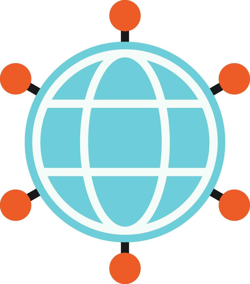 Network Connection Internet vector