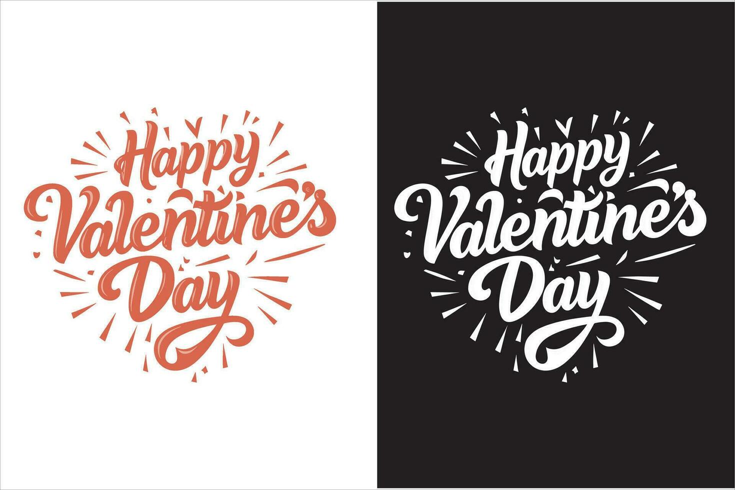 Valentine's Day typography t-shirt design, Valentine's Day couple t-shirt design, Valentine's Day t-shirt design, Valentine shirt ideas for couples, Valentine brand t-shirt. vector