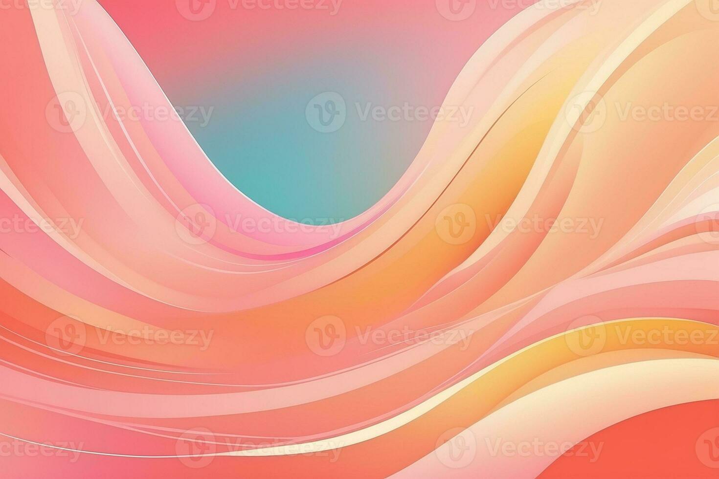 AI Generated abstract background in Peach Fuzz colors photo