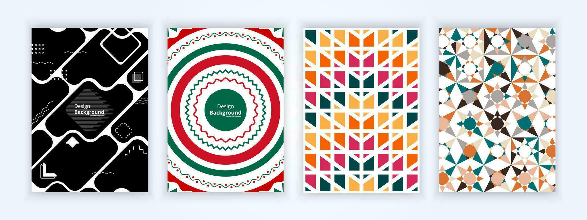 geometric pattern background, vector abstract cover templates
