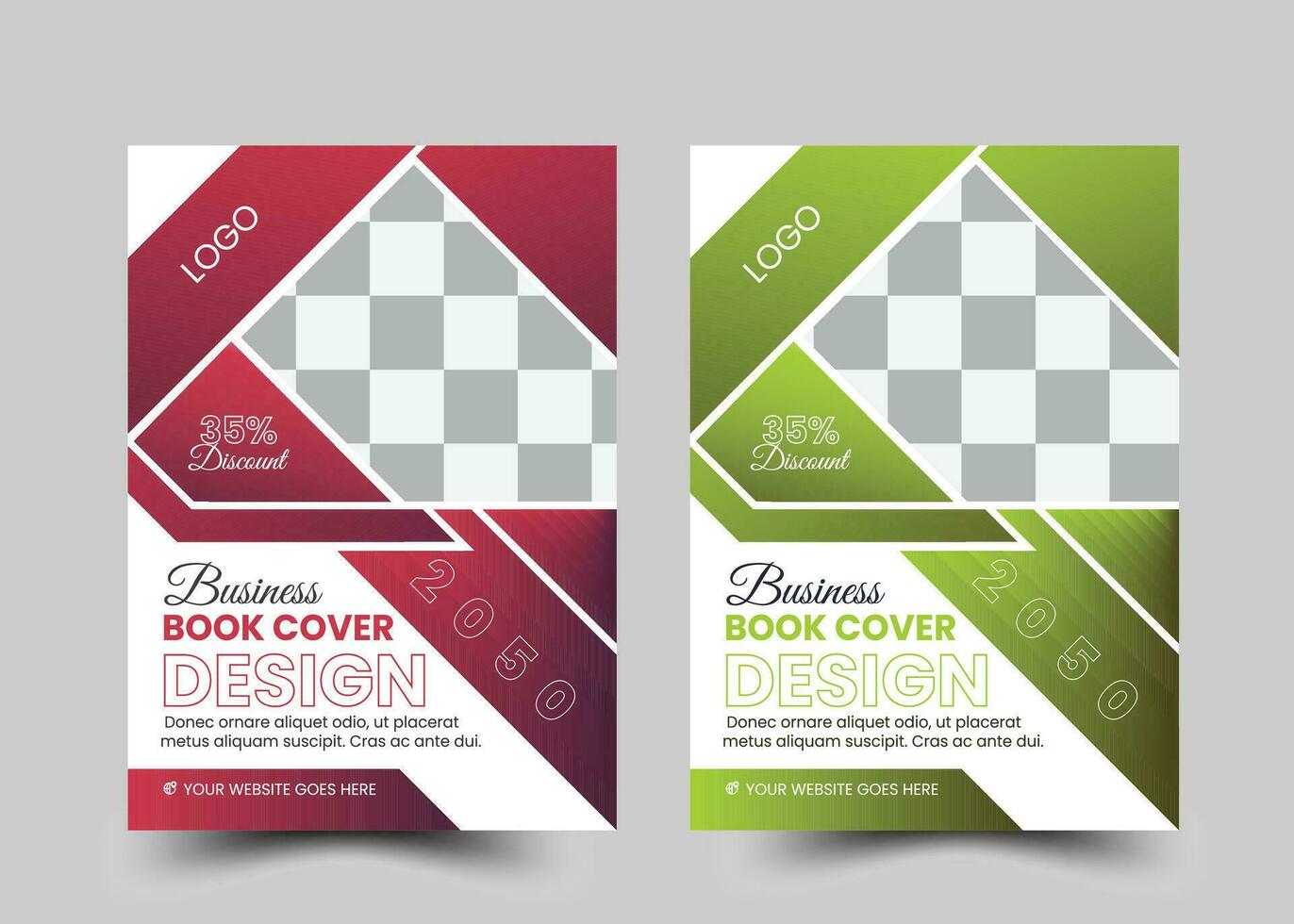 Modern Book cover Design Template vector