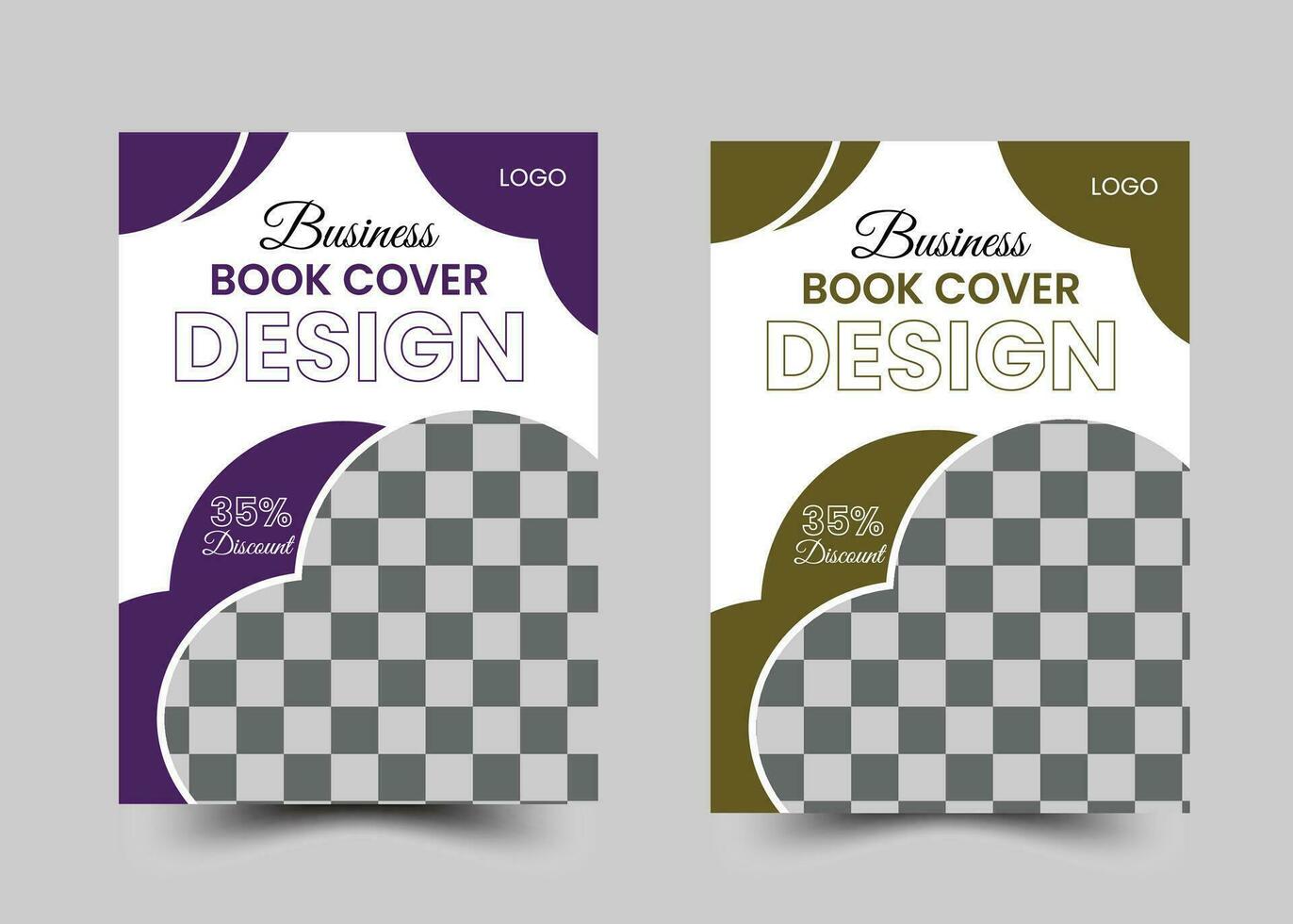 Modern Book cover Design Template vector