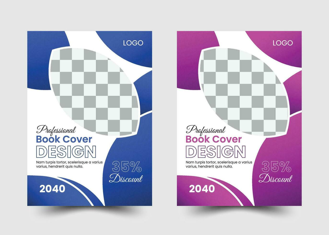 Modern Book cover Design Template vector
