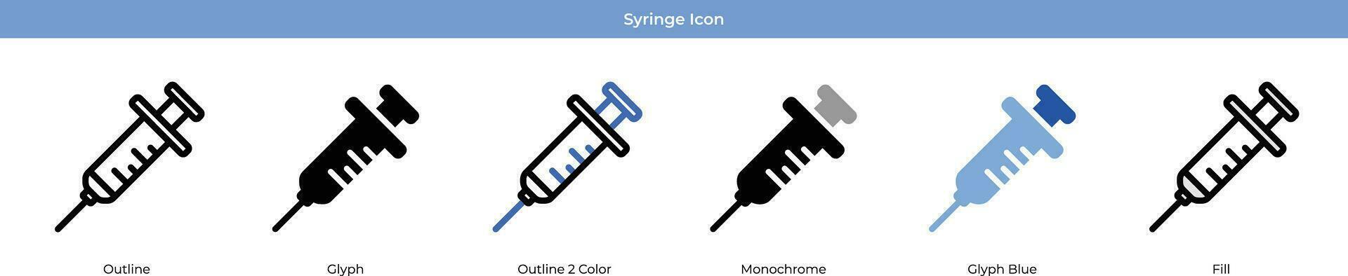 Syringe Vector Icon