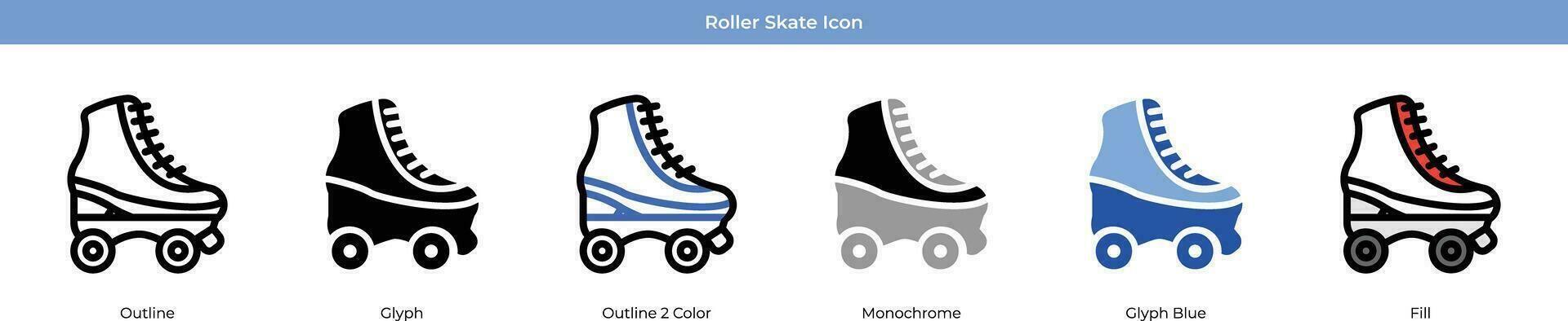 Roller Skate Vector Icon