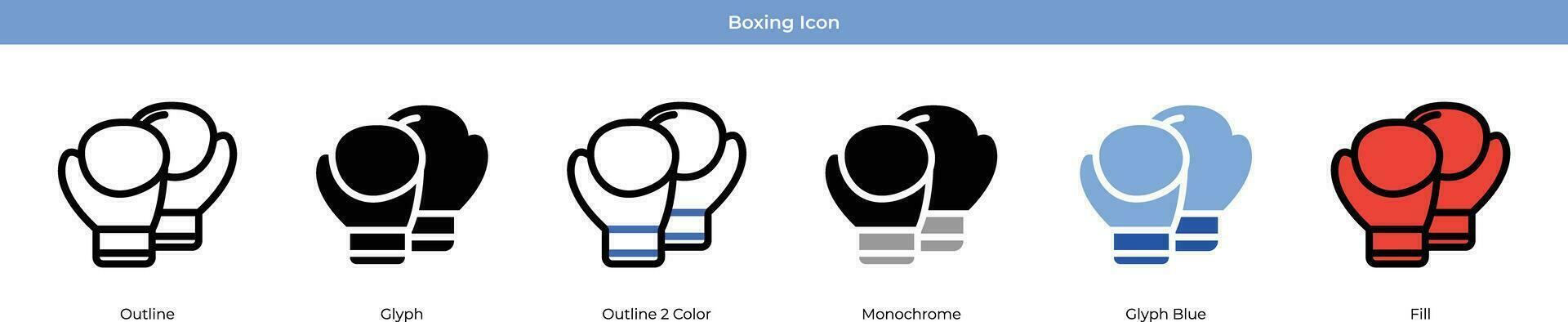 Boxing Vector Icon