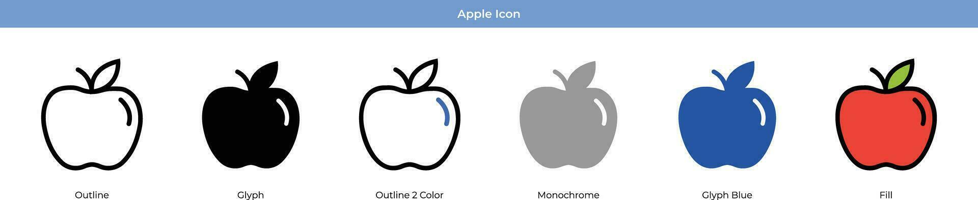 Apple Vector Icon