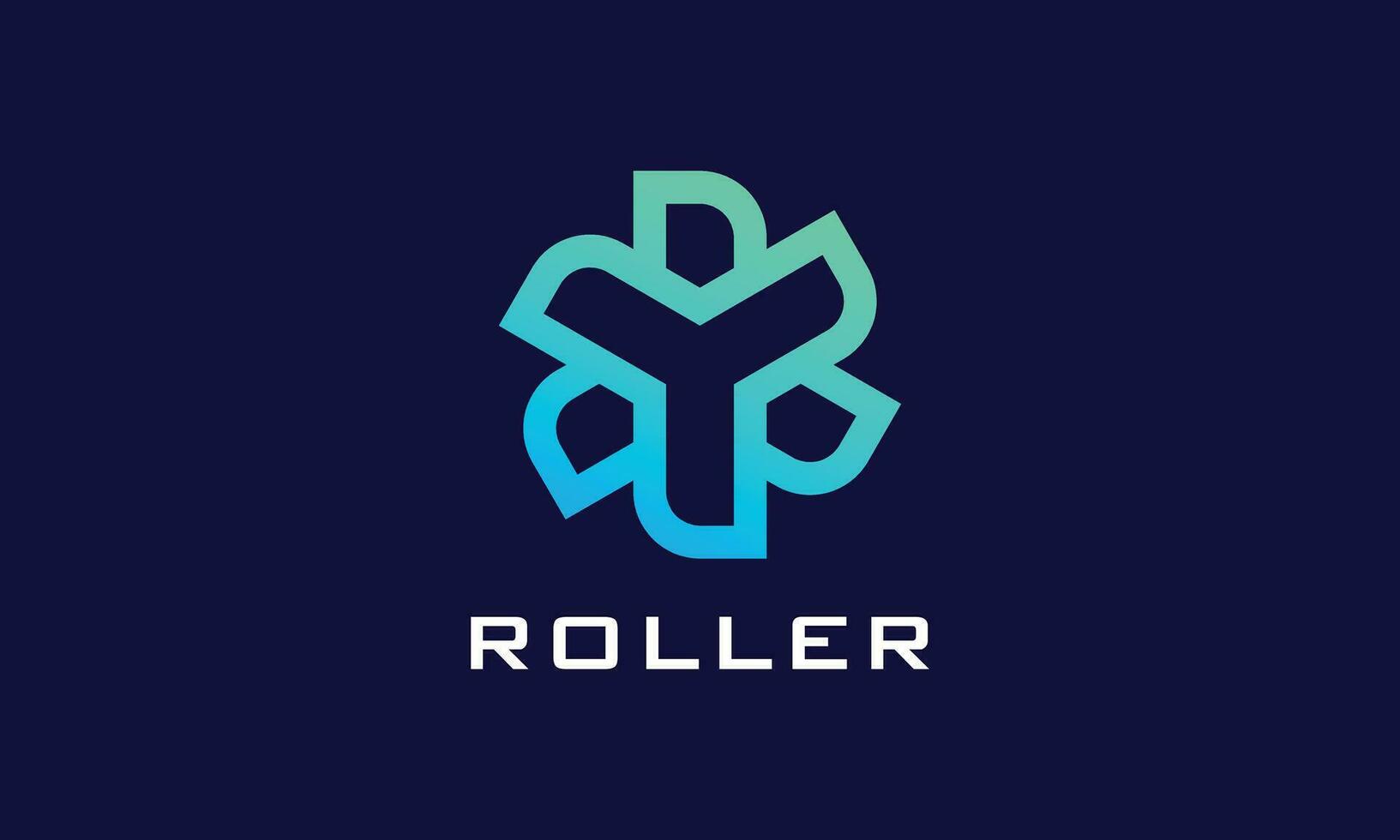 Logo vector propeller circular wind design technology symbol innovation environment eco power electricity turbine generator
