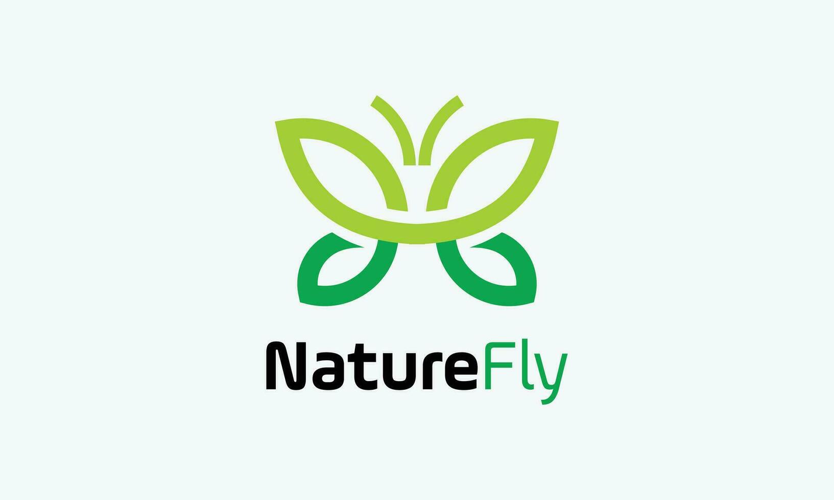 naturaleza salir logo minimalista diseño verde eco concepto bio ecología salud vida ambiental conservación planta crecimiento símbolo vector