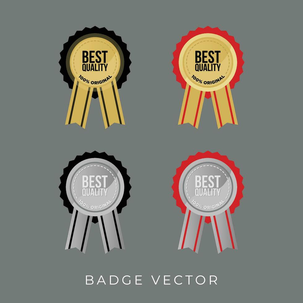 different best quality badge vector collection