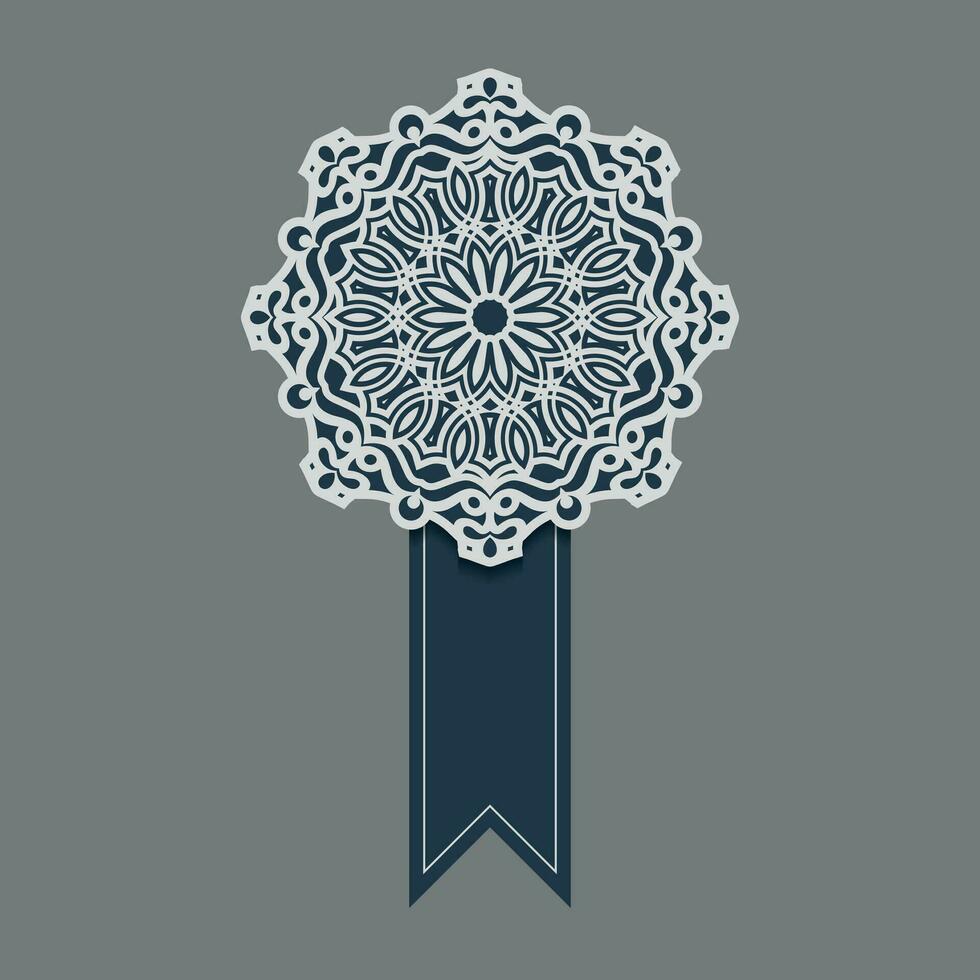 plantilla de diseño de banner decorativo mandala vector