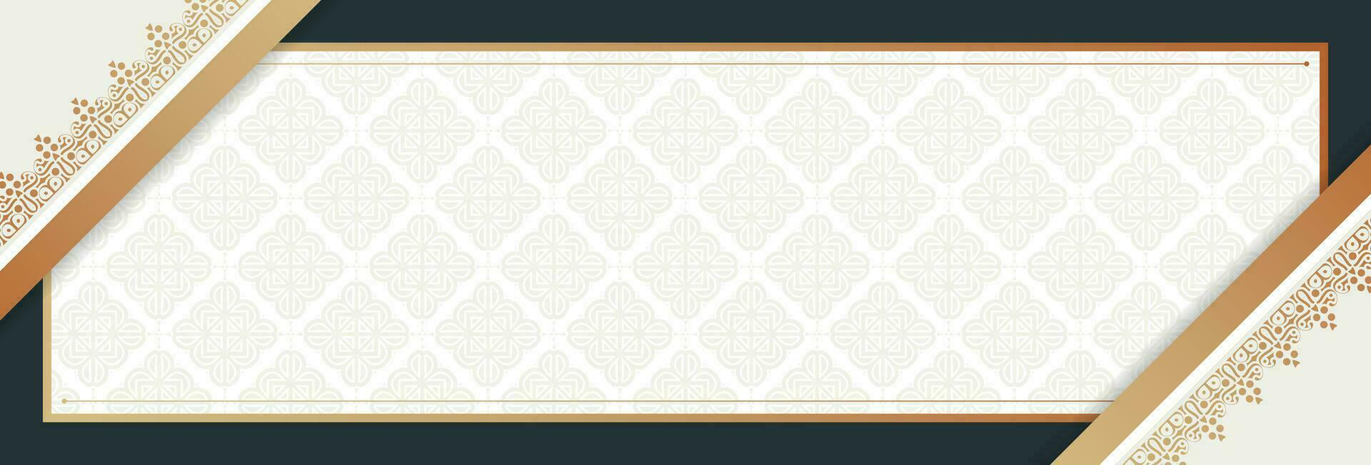 Elegant pattern style dark background vector