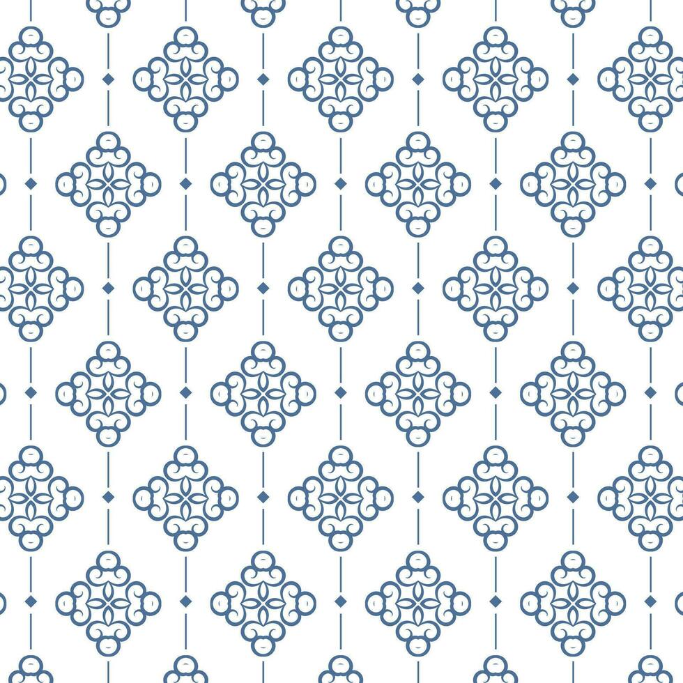 Vector seamless geometric pattern texture