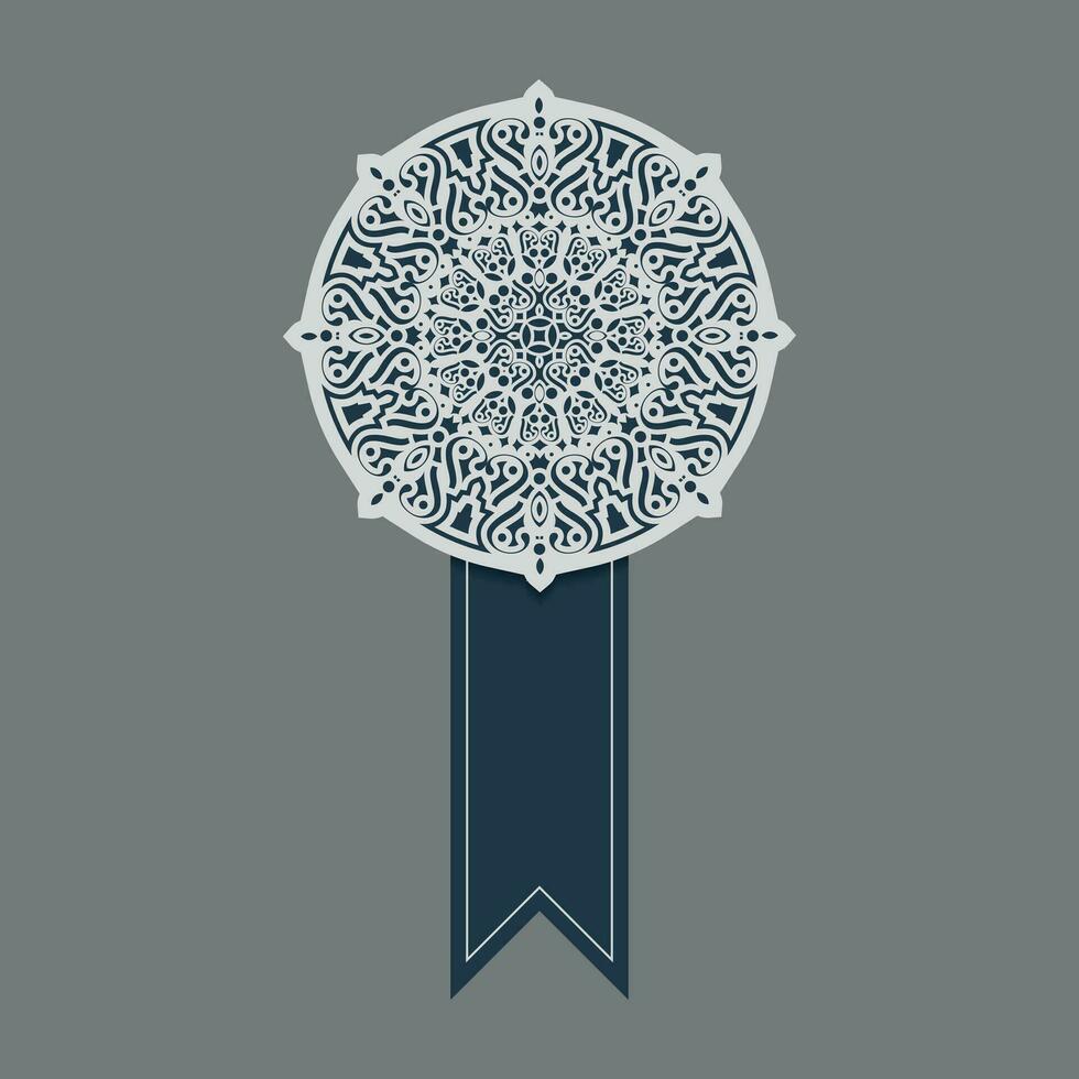 plantilla de diseño de banner decorativo mandala vector