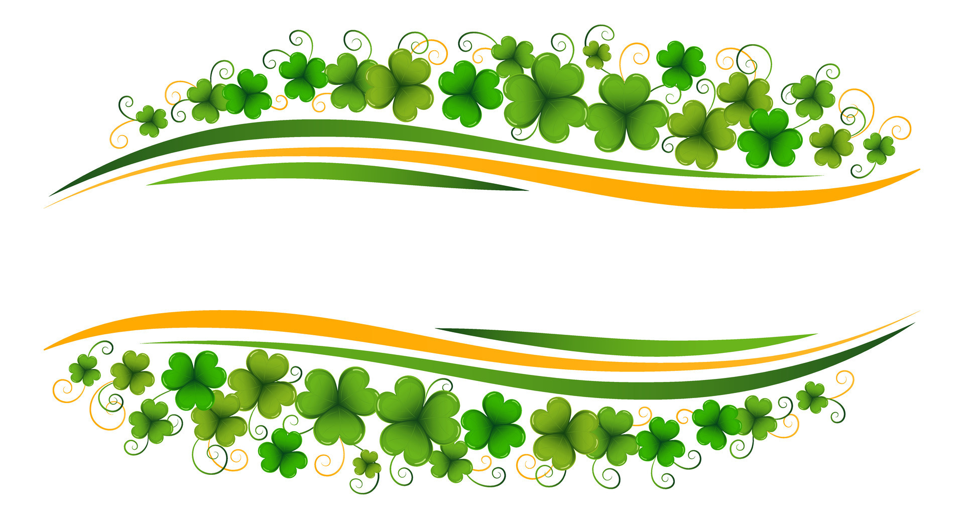 st patricks day banner template