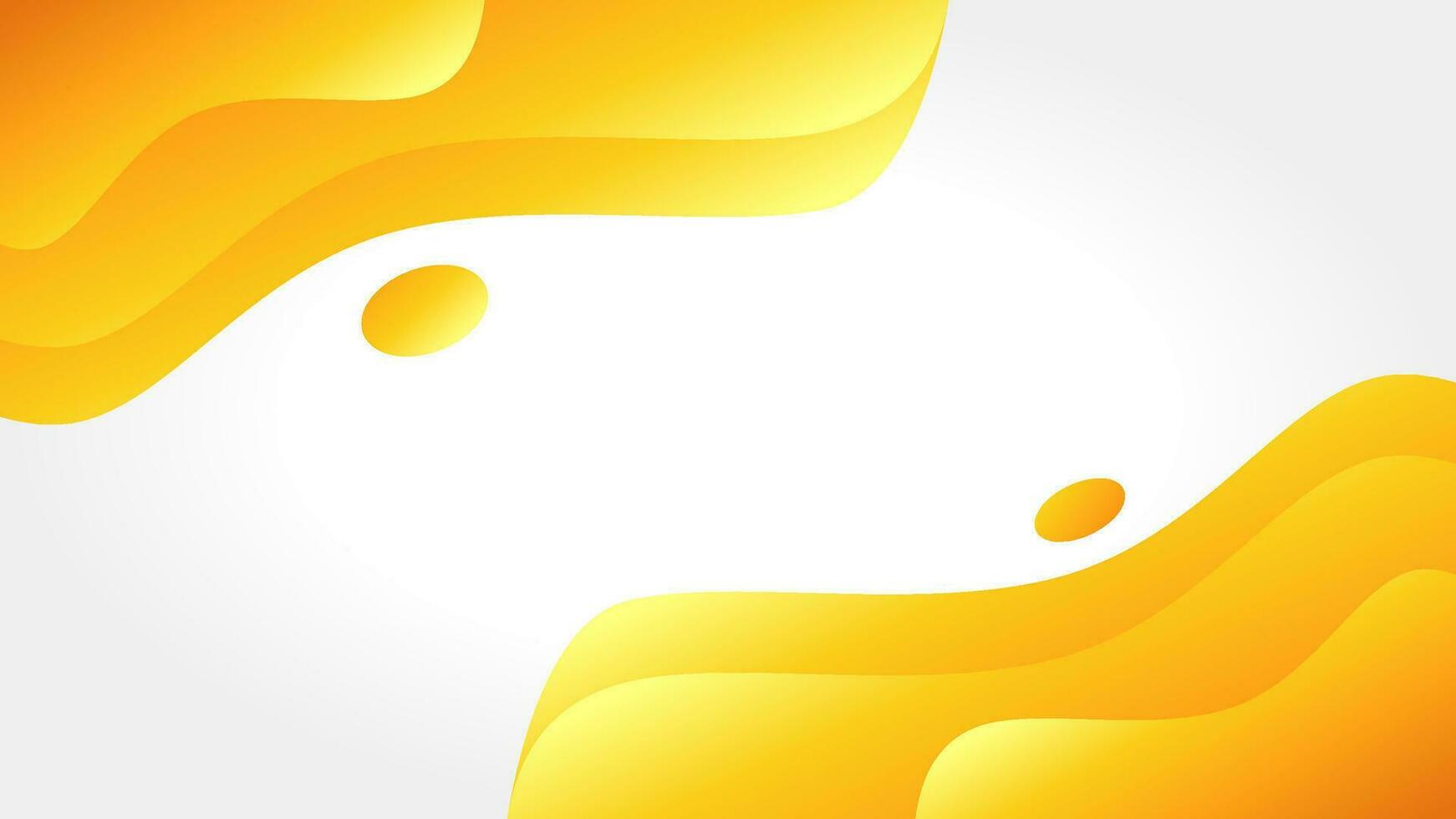 Abstract orange wavy background. orange background with golden line. Abstract orange background with ribbon gold line. Banner vector template design.