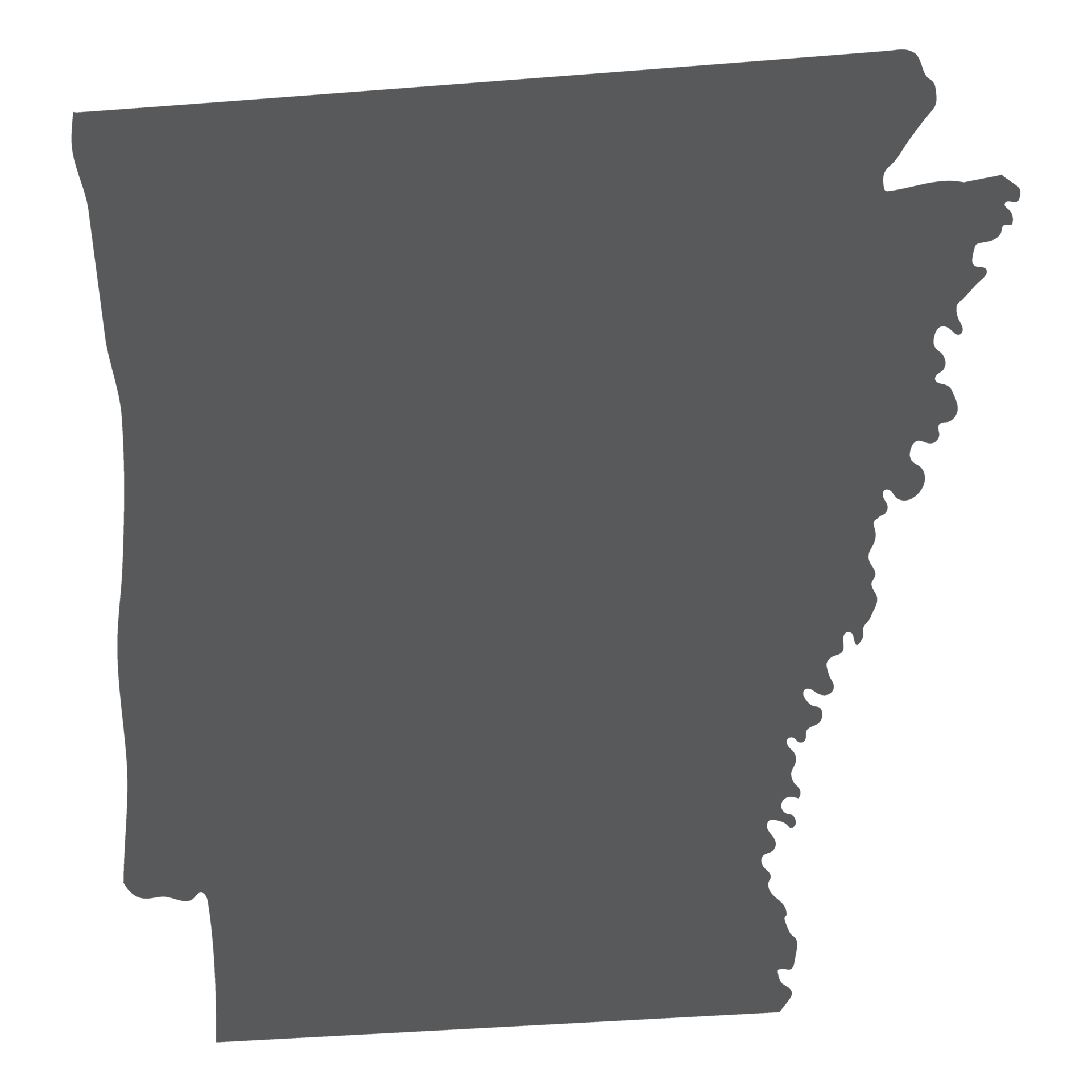 Arkansas State Map Map Of The US State Of Arkansas 35768922 PNG arkansas-state-map-map-of-the-us-state-of-arkansas-35768922-png